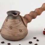 Глиняная турка для кофе